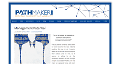 Desktop Screenshot of blog.pathmakermarketing.com